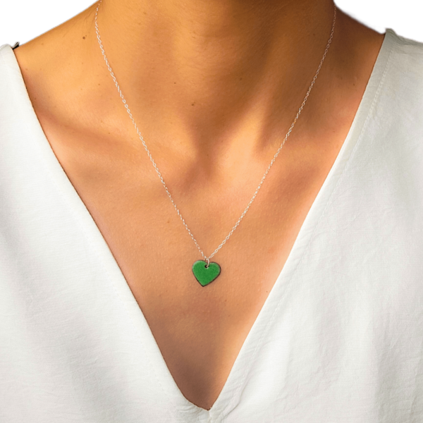 green lovestruck silver