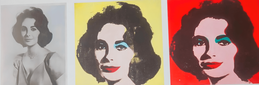 andy warhol liz taylor