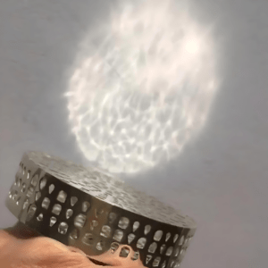 light reflected from sawpierced statement ring