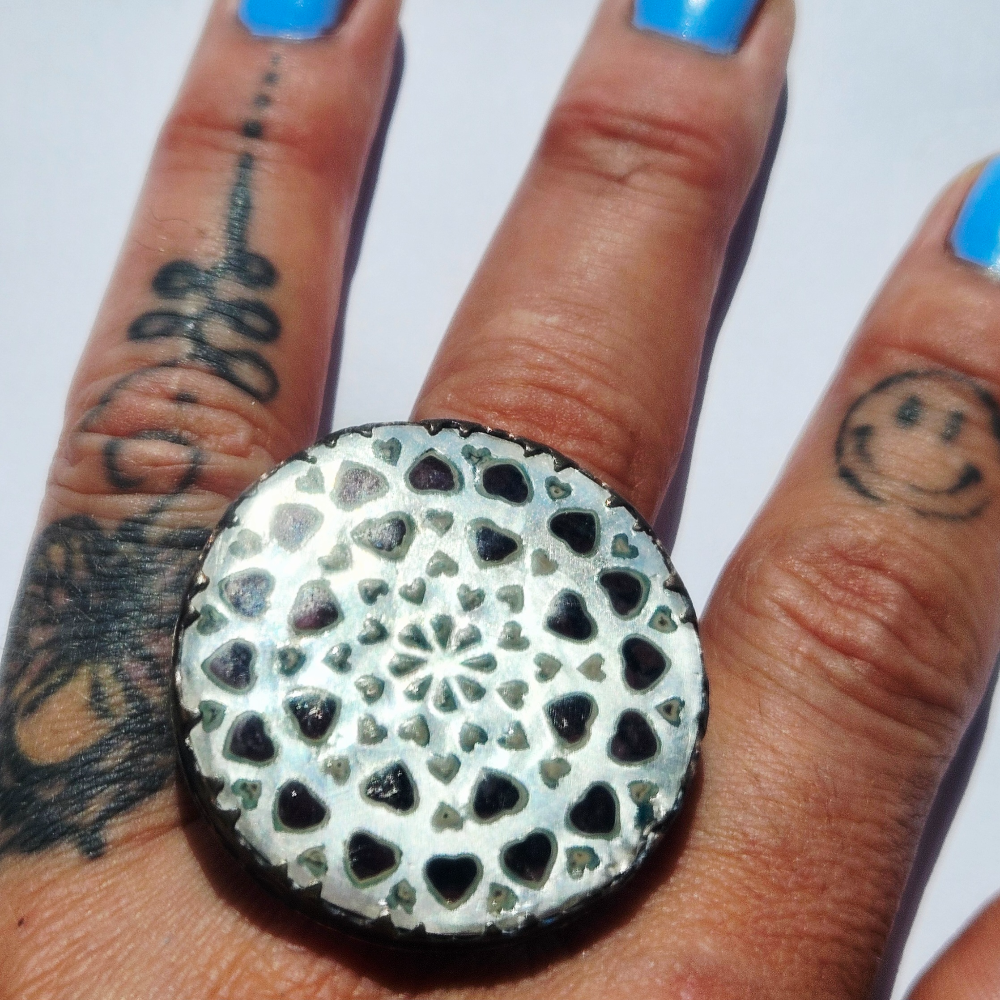 Mini Heartbreaker Ring in Pink - Image 5