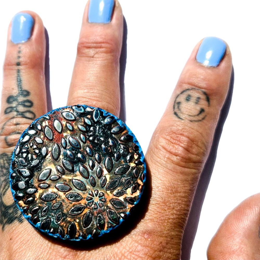 Indigo Tearjerker Ring - Image 2