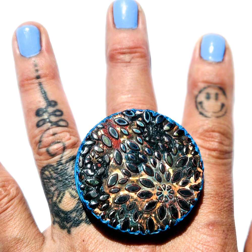Indigo Tearjerker Ring - Image 4