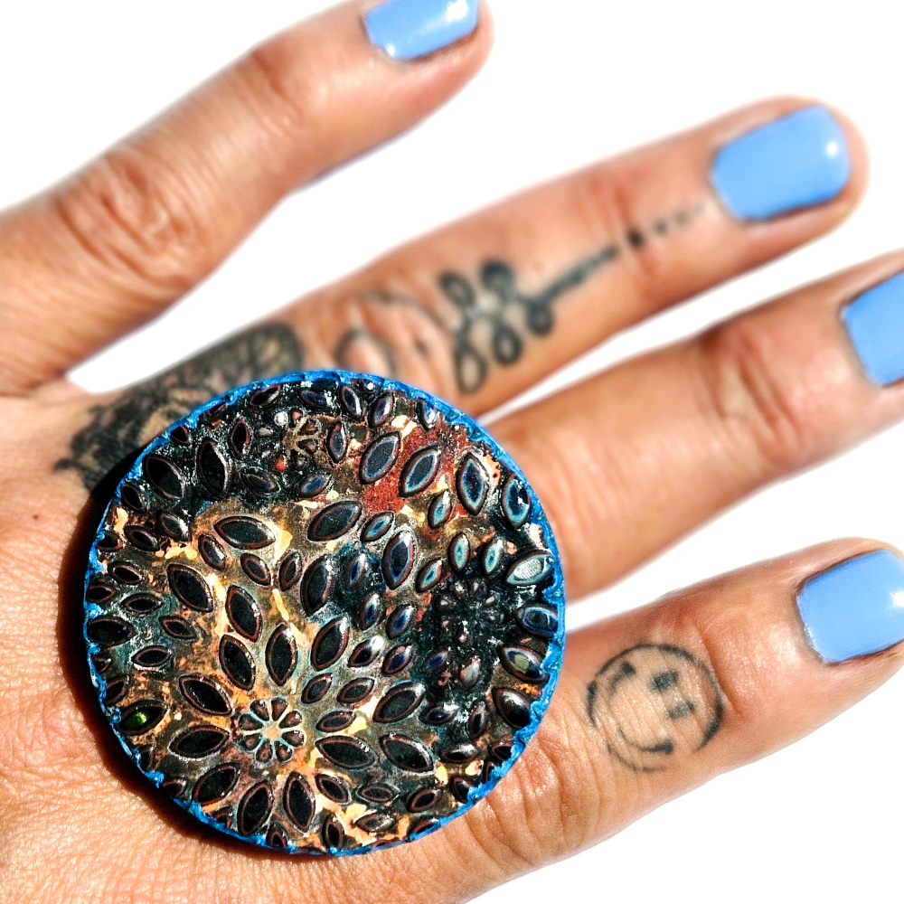 Indigo Tearjerker Ring - Image 7