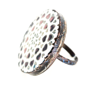 Mini Heartbreaker Ring in Pink