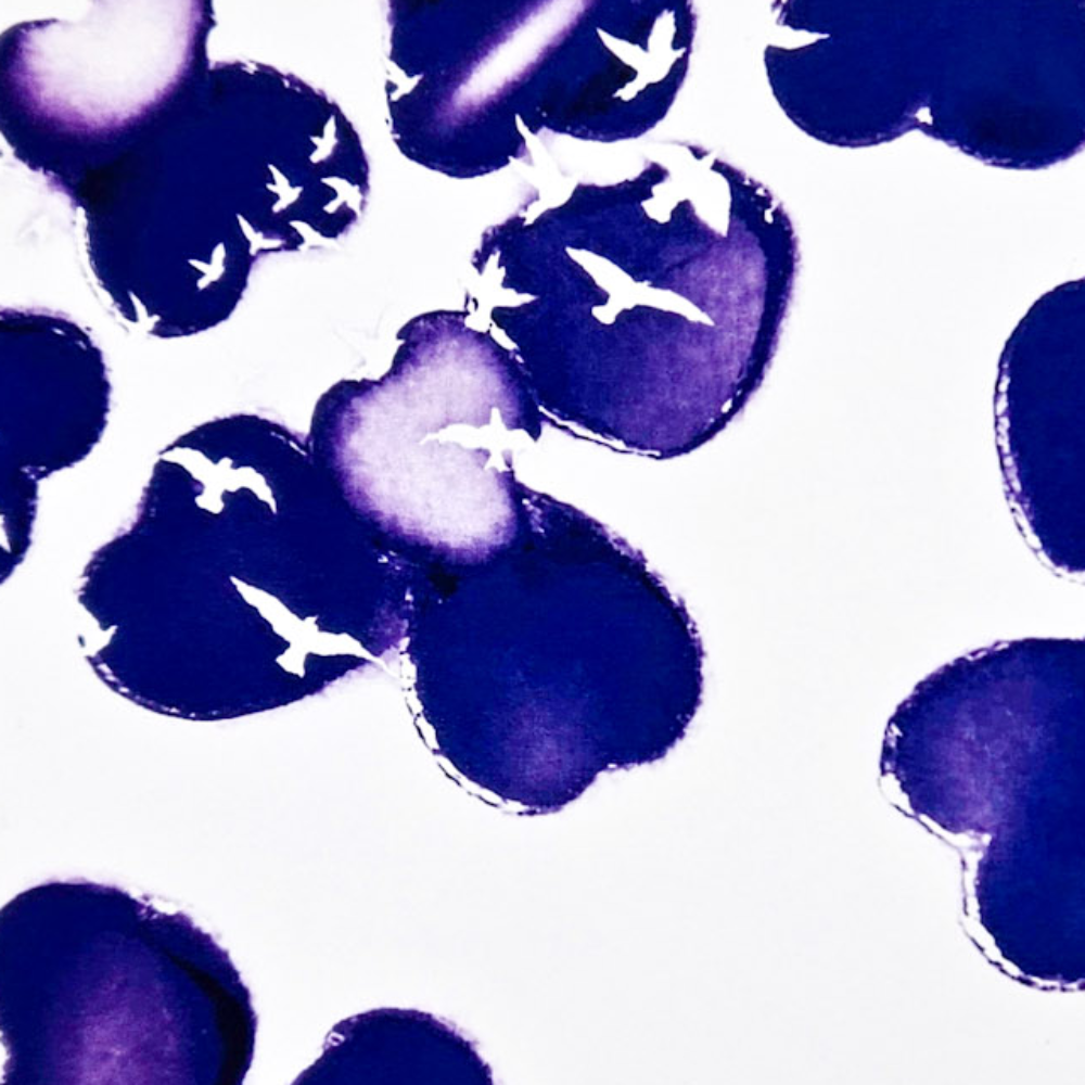 Lovely Day Art Card in Purple - Image 2