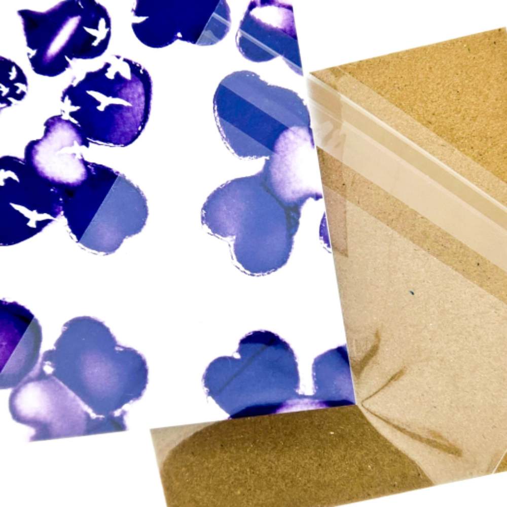 Lovely Day Art Card in Purple - Image 3