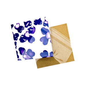 Lovely Day Art Card in Purple