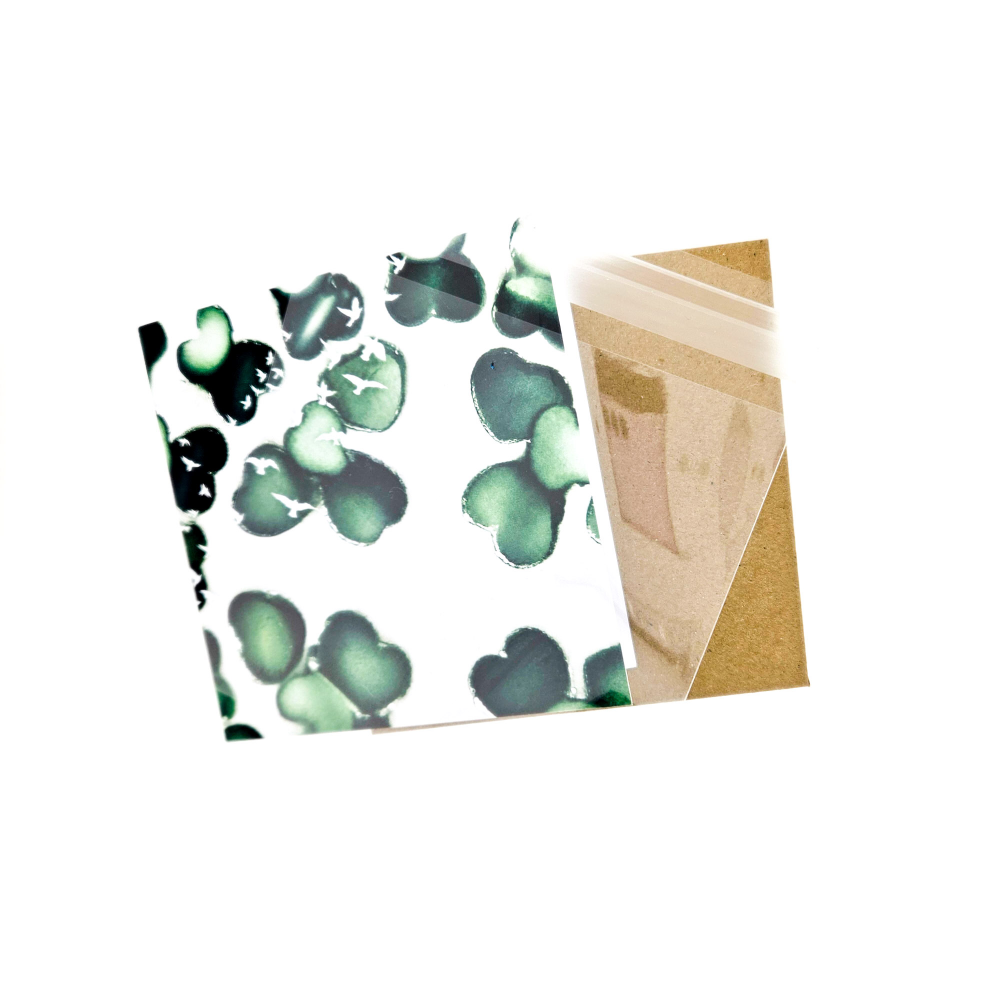 Lovely Day Art Card in Green