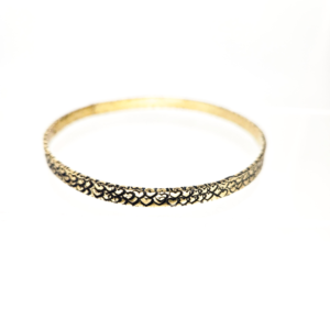 Lovestruck Siren Bangle — Highlighted Patina