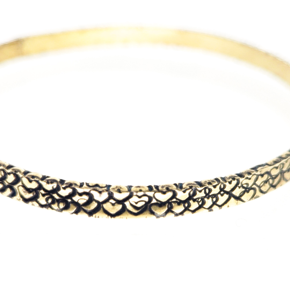 Lovestruck Siren Bangle — Highlighted Patina - Image 3
