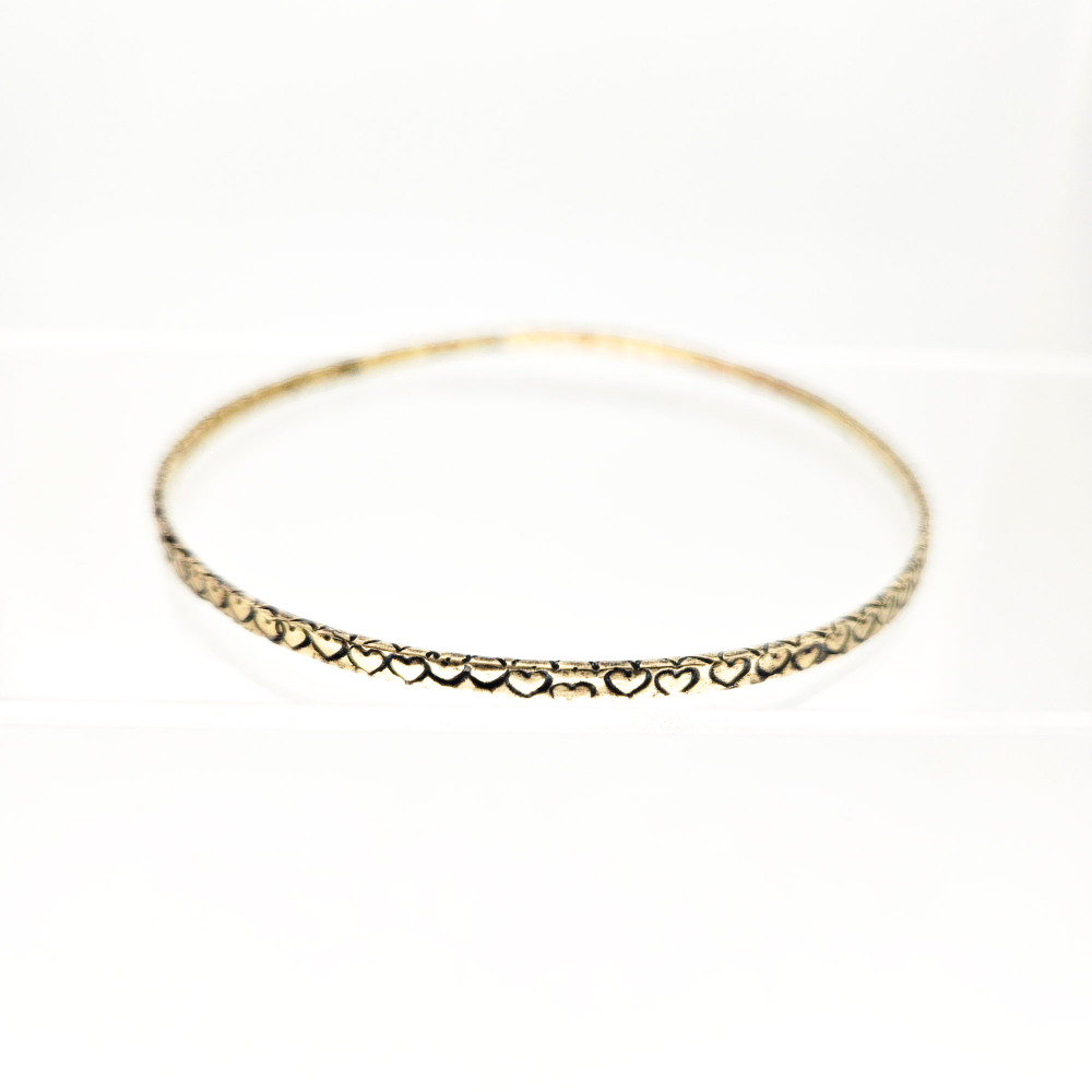 Lovestruck Siren Bangle — Highlighted Patina - Image 2