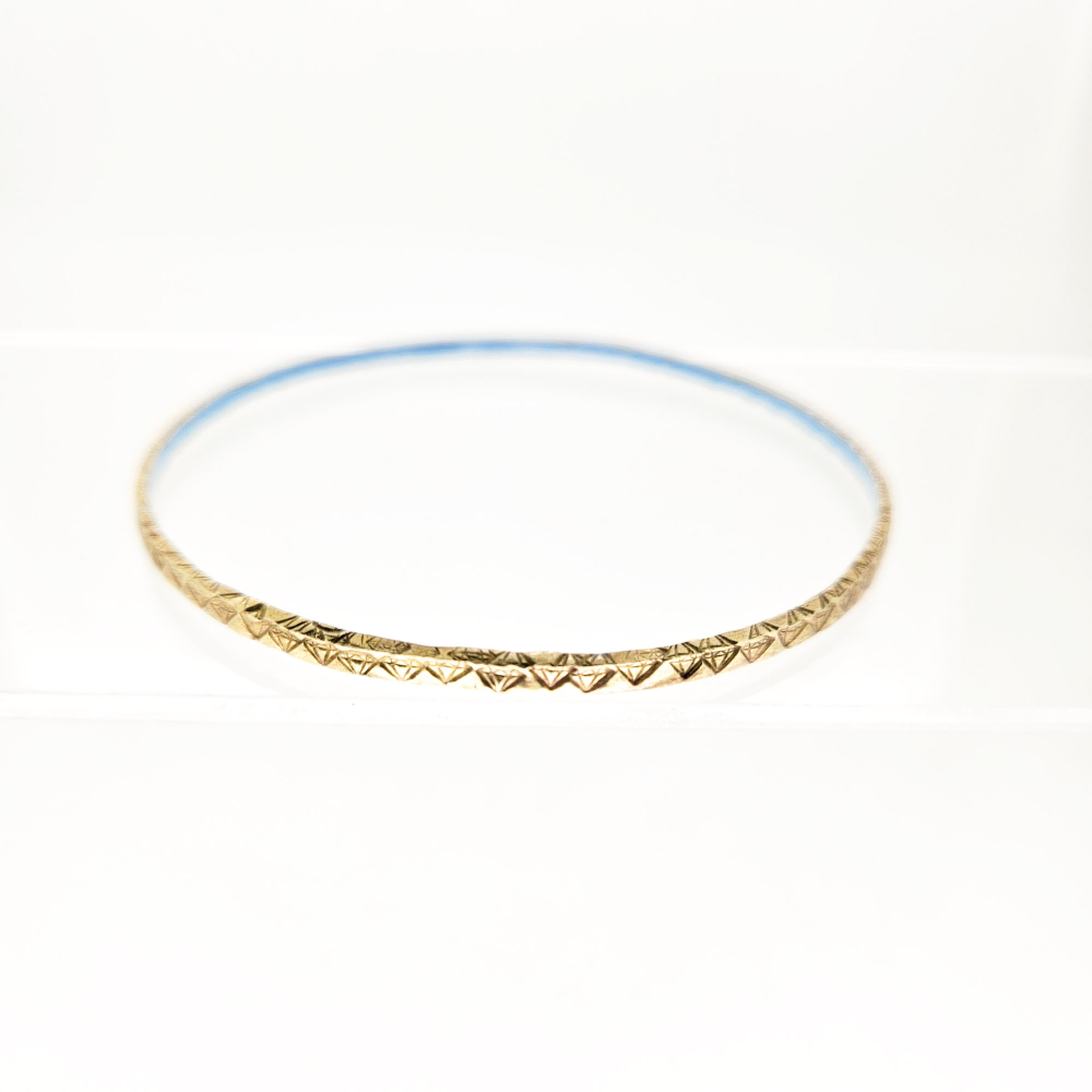 Lovestruck Matrix Bangle — Enamel Raw - Image 5