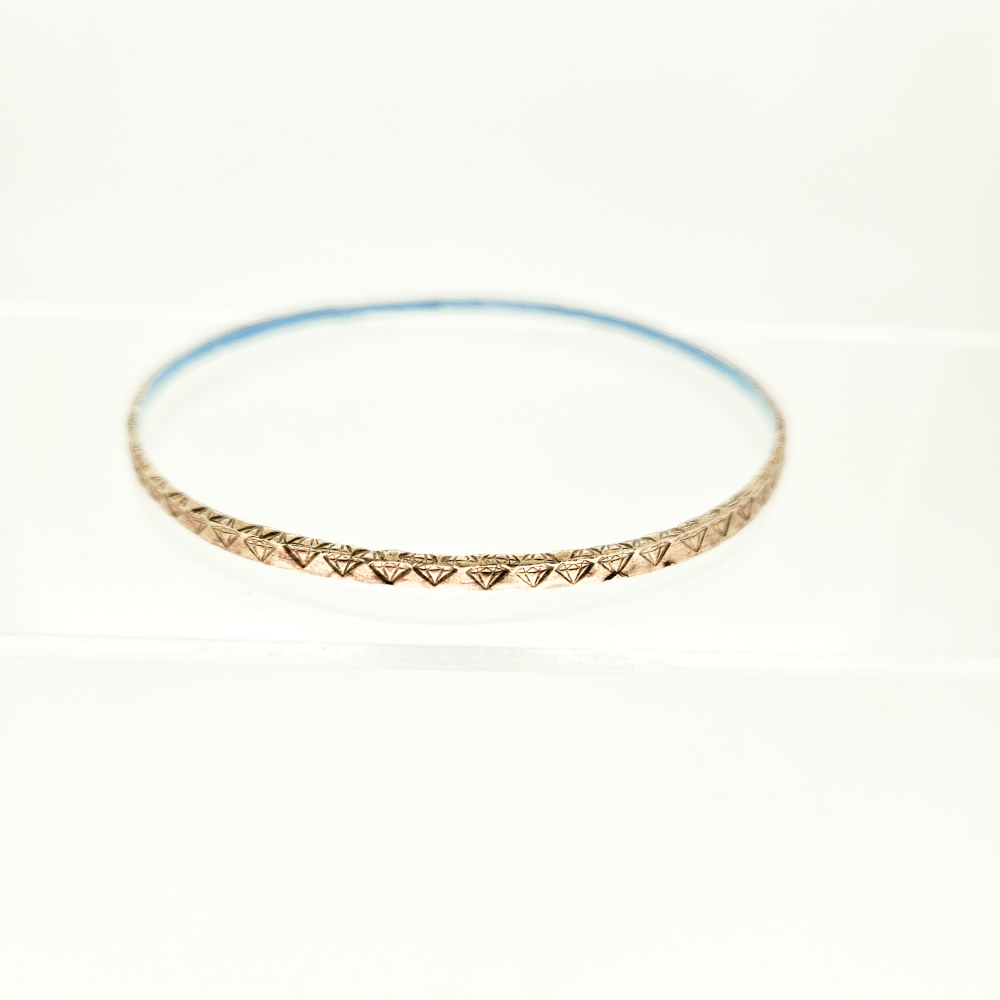 Lovestruck Matrix Bangle — Enamel Raw - Image 4