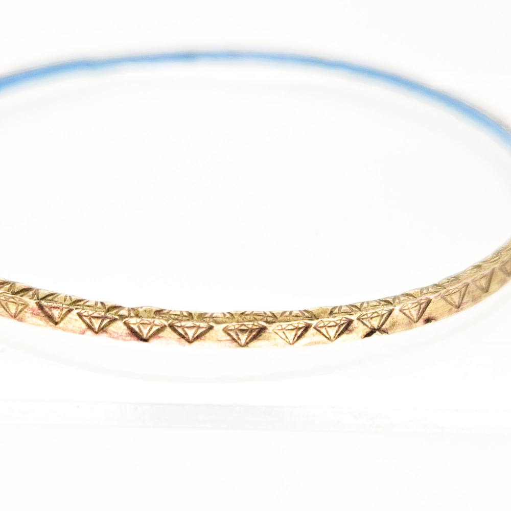 Lovestruck Matrix Bangle — Enamel Raw - Image 2
