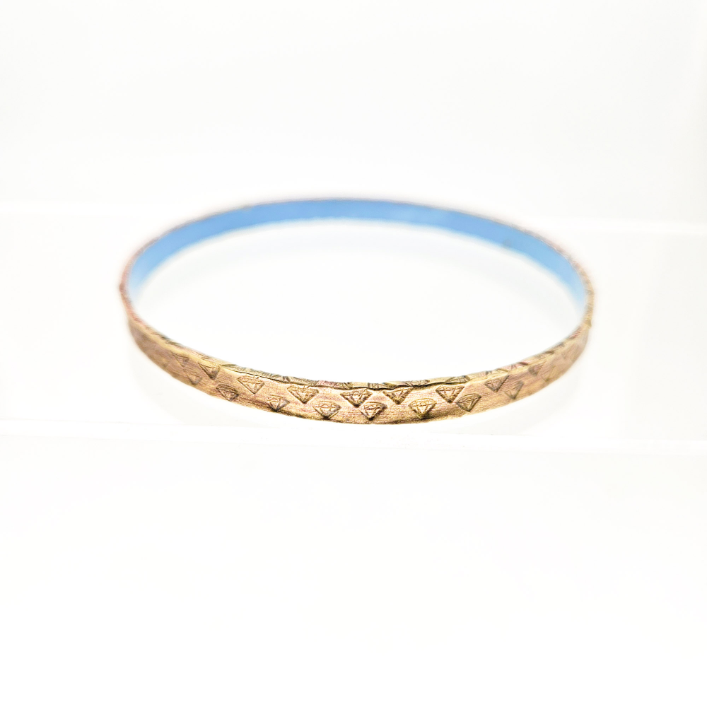 Lovestruck Matrix Bangle — Enamel Raw