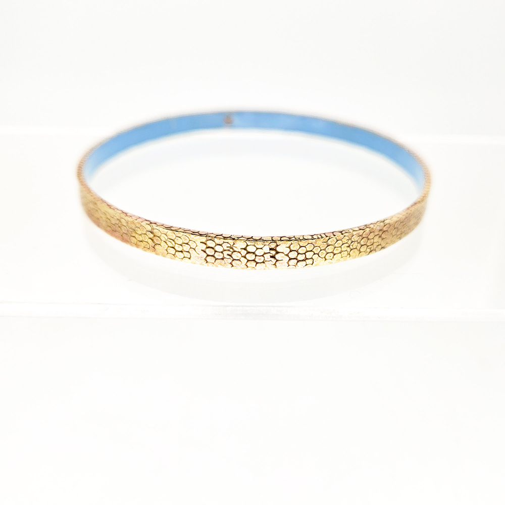 Lovestruck Viper Bangle — Enamel Raw