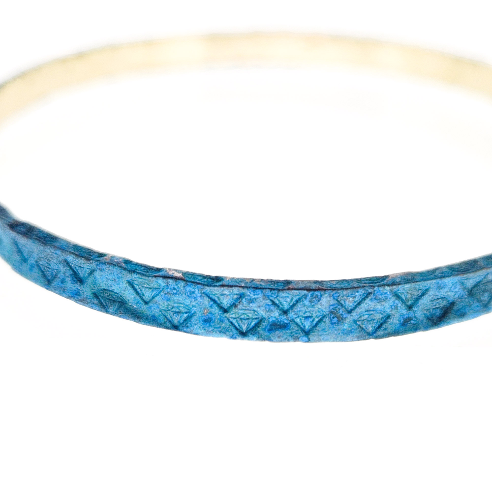 Lovestruck Matrix Bangle — Full Patina - Image 2