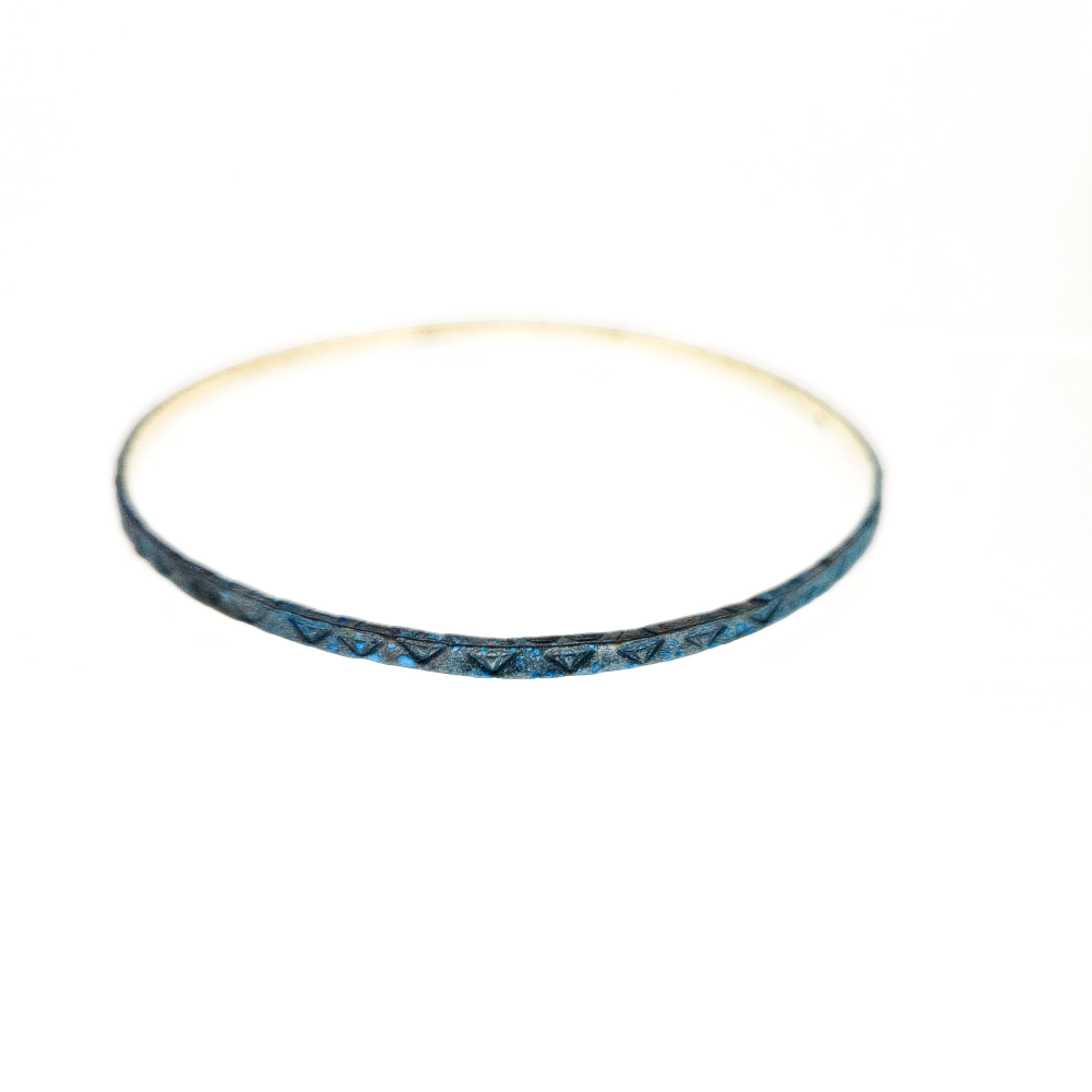 Lovestruck Matrix Bangle — Full Patina - Image 3
