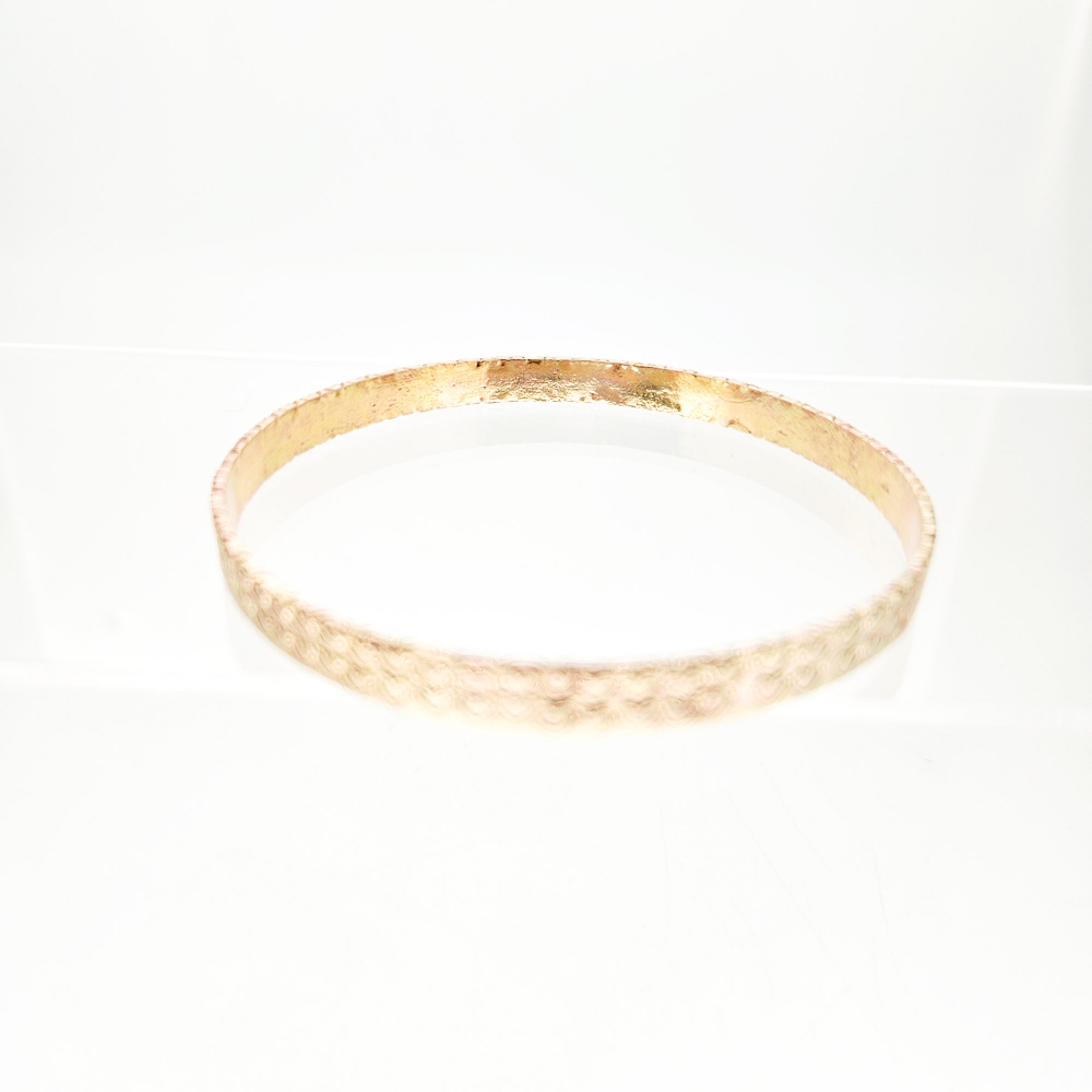 Lovestruck Siren Bangle - Raw Brass - Image 3