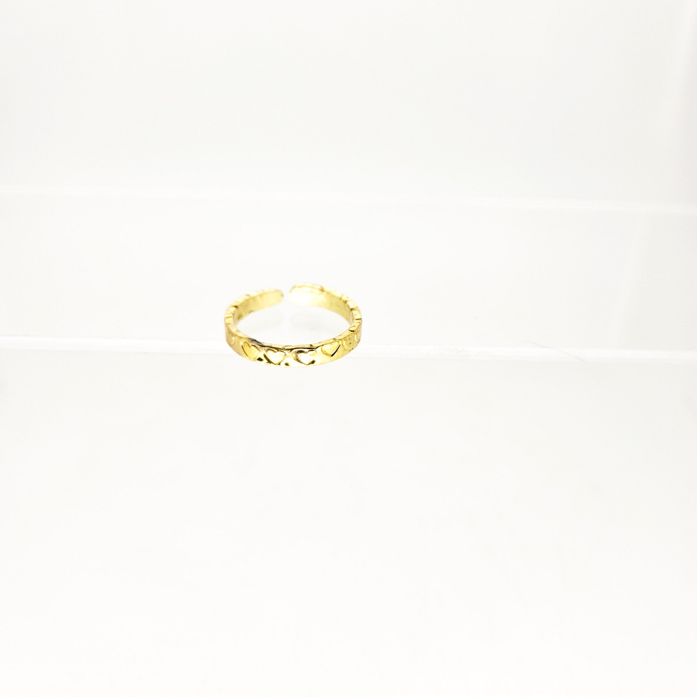 Lovestruck Siren Ring — Raw Brass - Image 3