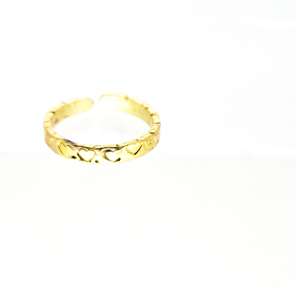 Lovestruck Siren Ring — Raw Brass - Image 2