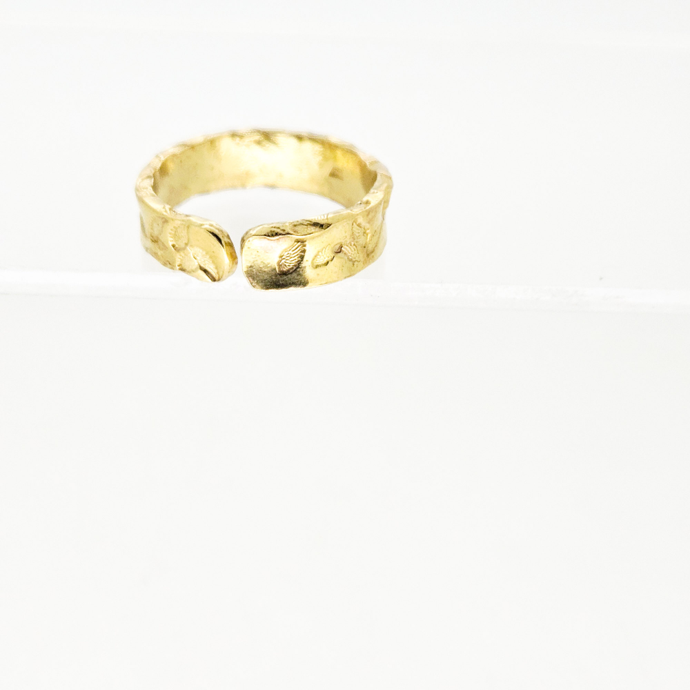 Lovestruck Tether Ring — Raw Brass - Image 5