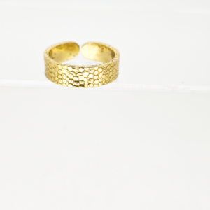 Lovestruck Viper Ring — Raw Brass