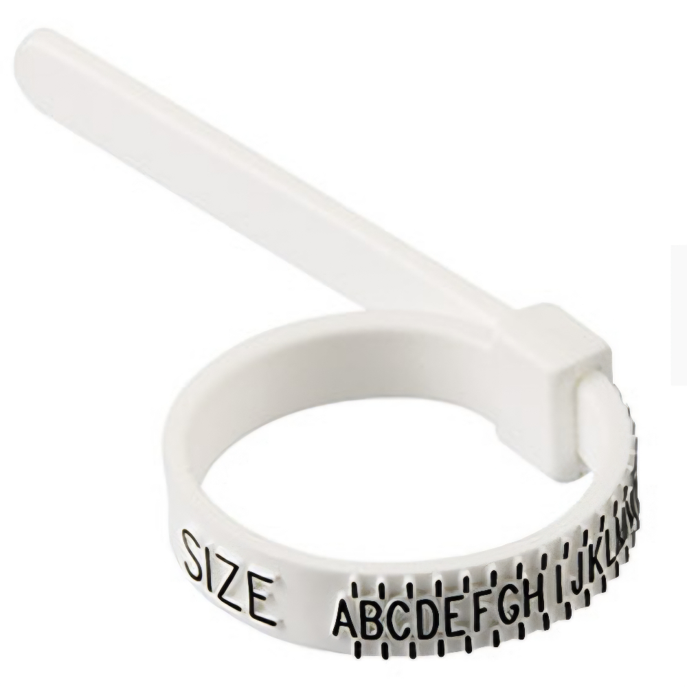 Reusable UK Ring Multisizer Gauge (Sizes A-Z)